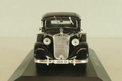 Mercedes-Benz 260 D Pullman (W138) limousine 1938, black, Mercedes-Benz-Offizielle Modell-Sammlung #19, Altaya 1:43