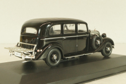 Mercedes-Benz 260 D Pullman (W138) limousine 1938, black, Mercedes-Benz-Offizielle Modell-Sammlung #19, Altaya 1:43