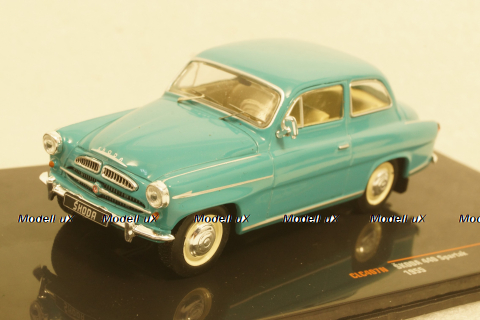Skoda 440 Spartak 1955 turquoise, CLC407N,  IXO 1:43