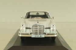 Mercedes-Benz 230 S Universal (W110) 1967, grey, MBOMS012, Altaya, Mercedes-Benz Offizielle Modell Sammlung #12, 1:43