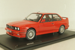 BMW M3 (E30) 1986, red, 1801502, Solido 1:18 (Без картонной коробки)