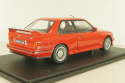 BMW M3 (E30) 1986, red, 1801502, Solido 1:18 (Без картонной коробки)