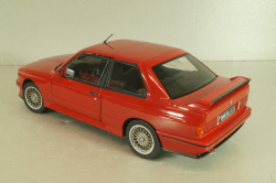 BMW E30 1986, red, 1801502, Solido 1:18