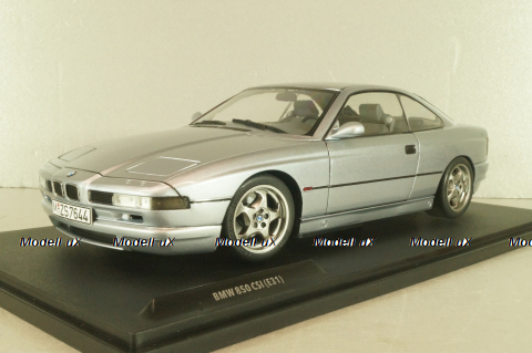 BMW 850, (E31) CSI, 1992 arctic silver metallic, 1807004,Solido 1:18