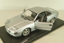 BMW 850, (E31) CSI, 1992 arctic silver metallic, 1807004,Solido 1:18