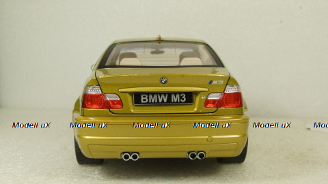 BMW M3 (E46) year 2000 phoenix yellow, S1806501, Solido 1:18