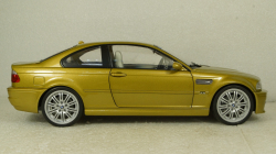 BMW M3 (E46) year 2000 phoenix yellow, S1806501, Solido 1:18