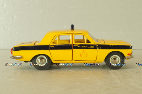 Газ-24 Волга А14, Милиция, ранняя, 80-81гг., Тантал/Радон 1:43