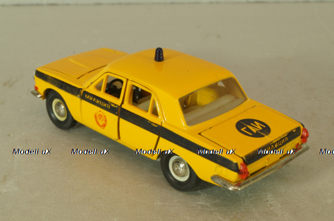 Газ-24 Волга А14, Милиция, ранняя, 80-81гг., Тантал/Радон 1:43