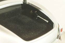 Mercedes-Benz 300SL Roadster (W198) 1957, silver, ‎180039030, Minichamps 1:18