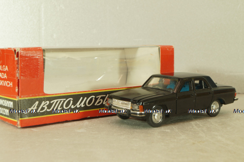 Газ-3102 Волга, черная,  Агат 1:43