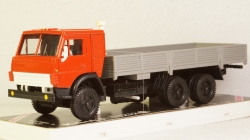 Камаз-53212 бортовой красный/серый, Арек 1:43 