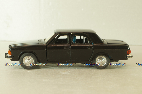 Газ-3102 Волга, черная,  Агат 1:43