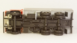 Камаз 5320 с тентом красный/серый, Арек 1:43