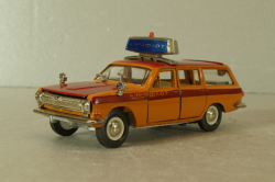 Газ-2402 Волга Аэрофлот, оранжевый, август 87г.,  Тантал/Радон 1:43