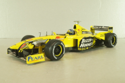 Jordan 199 #7 with pilot Damon Hill 1999, F1, Formula 1, Hot Weels 1:18