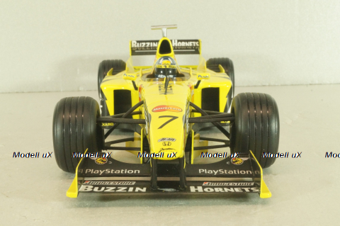 Jordan 199 #7 with pilot Damon Hill 1999, F1, Formula 1, Hot Weels 1:18