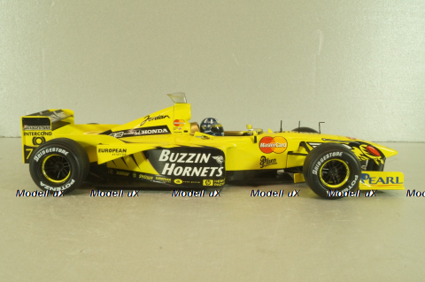 Jordan 199 #7 with pilot Damon Hill 1999, F1, Formula 1, Hot Weels 1:18