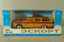 Газ-2402 Волга Аэрофлот, июнь 90г.,  Тантал/Радон 1:43