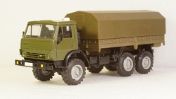 Камаз 4310 бортовой с тентом хаки, Арек 1:43 №2