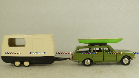 Газ-24 Волга с прицепом Дача, Фирма Досуг 1:43