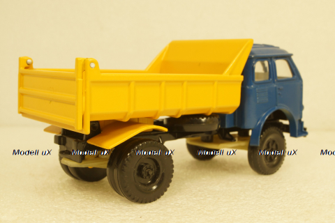 Маз-503, сине/желтый, Кострома 1:43 