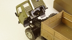 Камаз 4310 бортовой с тентом хаки, Арек 1:43 №2