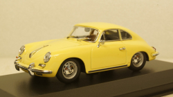 PORSCHE 356 B COUPE - 1961 - YELLOW, 940064300, Maxichamps 1:43