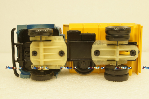 Маз-503, сине/желтый, Кострома 1:43 