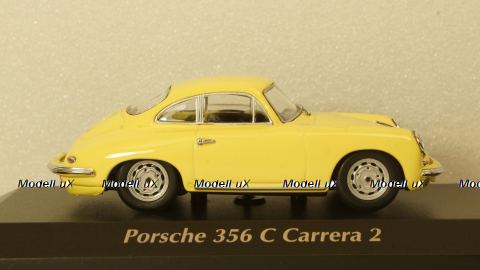 PORSCHE 356 CARRERA 2 - 1963 - YELLOW, 940062361, Maxichamps 1:43