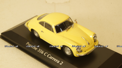 PORSCHE 356 CARRERA 2 - 1963 - YELLOW, 940062361, Maxichamps 1:43