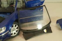 Volkswagen Phaeton 2002, blue, AutoArt 1:18, AutoArt 1:43 На запчасти!