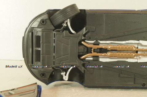 Volkswagen Phaeton 2002, blue, AutoArt 1:18, AutoArt 1:43 На запчасти!