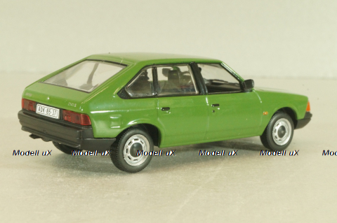 Москвич-2141 1986, зеленый, Kultowe Auta PRL-u №67, 1:43