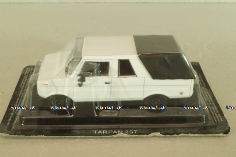 Tarpan 237, белый, Автолегенды СССР и Соцстран №147, 1:43
