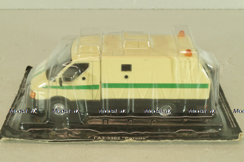 Газ-3301 Ратник, инкасаторский автомобиль, Автолегенды Спецвипуск №8 1:43