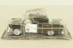 Ford Fairlane Town Sedan,  Police Detroit 1956, black/white, Полицейские Машины Мира №1, 1:43 Уценка!