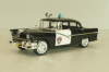 Ford Fairlane Town Sedan,  Police Detroit 1956, black/white, Полицейские Машины Мира №1, 1:43 Уценка!