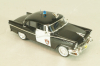 Ford Fairlane Town Sedan,  Police Detroit 1956, black/white, Полицейские Машины Мира №1, 1:43