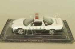 Honda NSX, Police Japan 1990, white/black, Полицейские машины мира №12, DeAgostini, 1:43