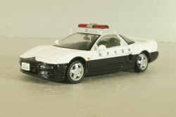 Honda NSX, Police Japan 1990, white/black, Полицейские машины мира №12, DeAgostini, 1:43