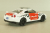 Nissan GT-R Police Arab Emirates 2007, white/red, Полицейские машины мира №51, DeAgostini, 1:43