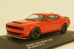 Dodge Challenger Demon Coupe 2018 red, 4310301, Solido 1:43