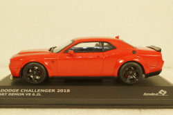 Dodge Challenger Demon Coupe 2018 red, 4310301, Solido 1:43