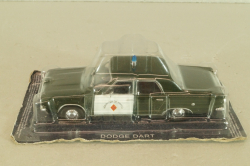 Dodge Dart, Police Spain 1966, green/white, Полицейские машины мира №15 DeAgostini, 1:43