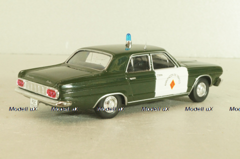 Dodge Dart, Police Spain 1966, green/white, Полицейские машины мира №15 DeAgostini, 1:43