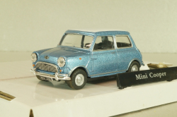 Mini Cooper S 1961, blue, Cararama 1:43