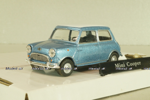 Mini Cooper S 1961, blue, Cararama 1:43
