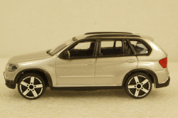 BMW X5 2007 SILVER, BU30145Z, Burago, 1:43