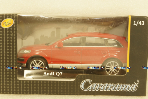 Audi Q7 V8 4.2 FSI 2006, red, Cararama 1:43